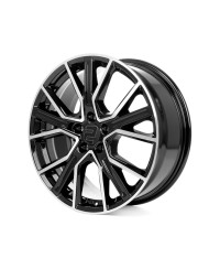 Jante ALU, Wheelworld - 2DRV WH34/ SP+ Noir face polie 8X18 5/ 112 ET36, Alésage 66.6