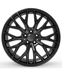 Jante Alu 2DRV WH37 SW+, Noir brillant laqué  8,5x19 5x120 ET35  Alésage 72.6