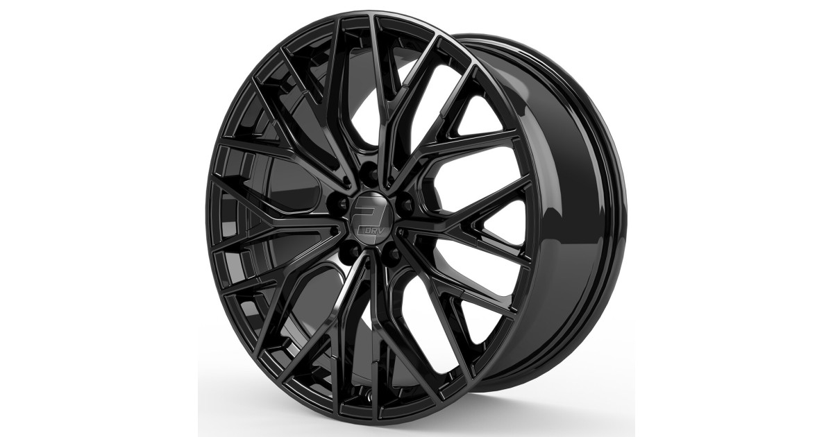 Jante ALU, Wheelworld - 2DRV WH37 SW+, Noir brillant laqué  8.50X19 5/112 ET26, Alésage 66.6