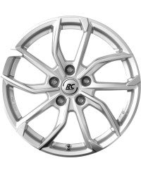 Jante Alu RC-Design RC34 Crystal silver 6,5x16 4x108 ET38 , Alésage 65.1