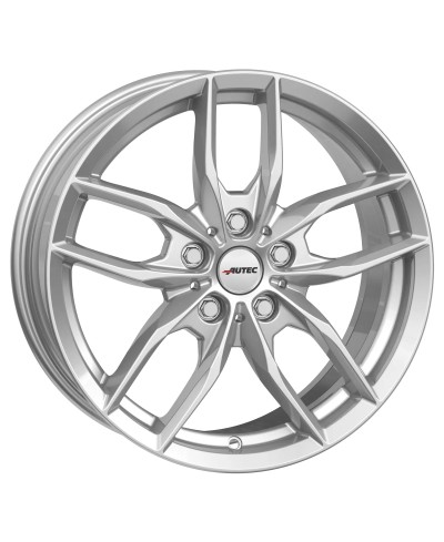 Jante Alu Autec  Bavaris Argent brillant laqué 8x18 5x112 ET54 , Alésage 66.6