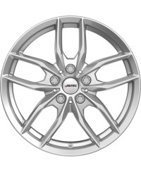 Jante Alu Autec  Bavaris Argent brillant laqué 8x18 5x112 ET54 , Alésage 66.6
