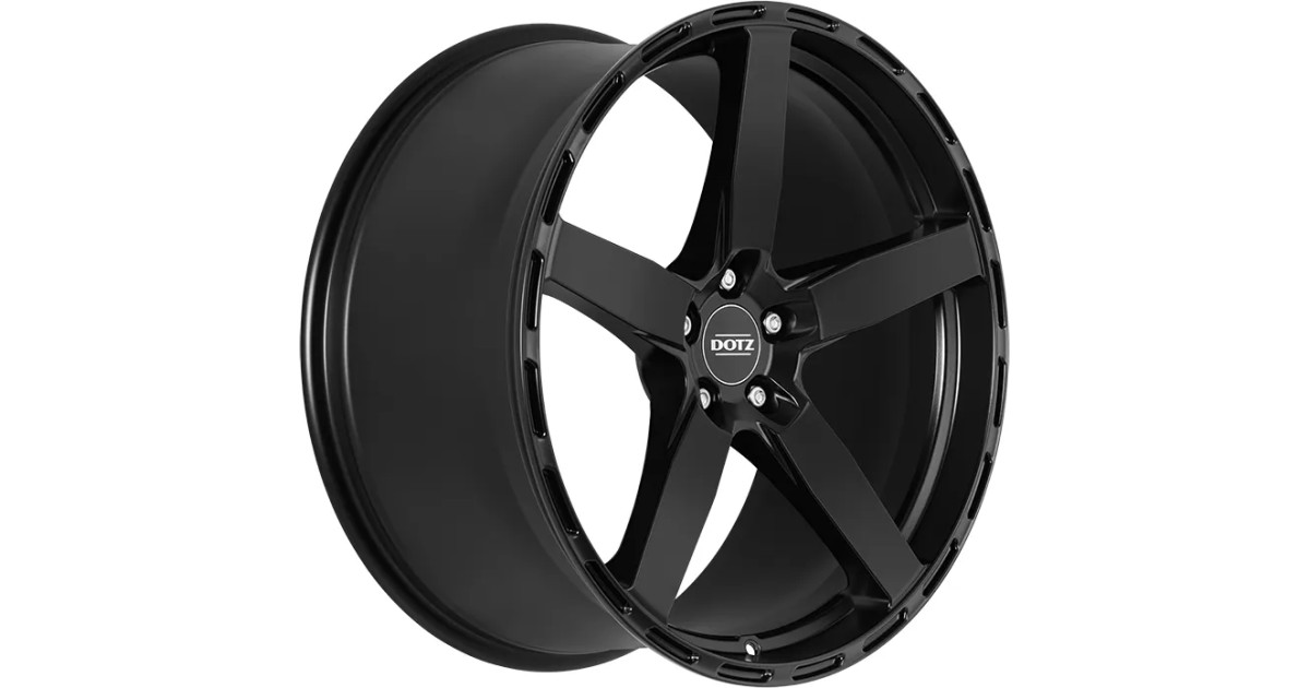 Jante ALU, Dotz Marina Bay Black matt 10X21 5/ 112 ET45, Alésage 70.10