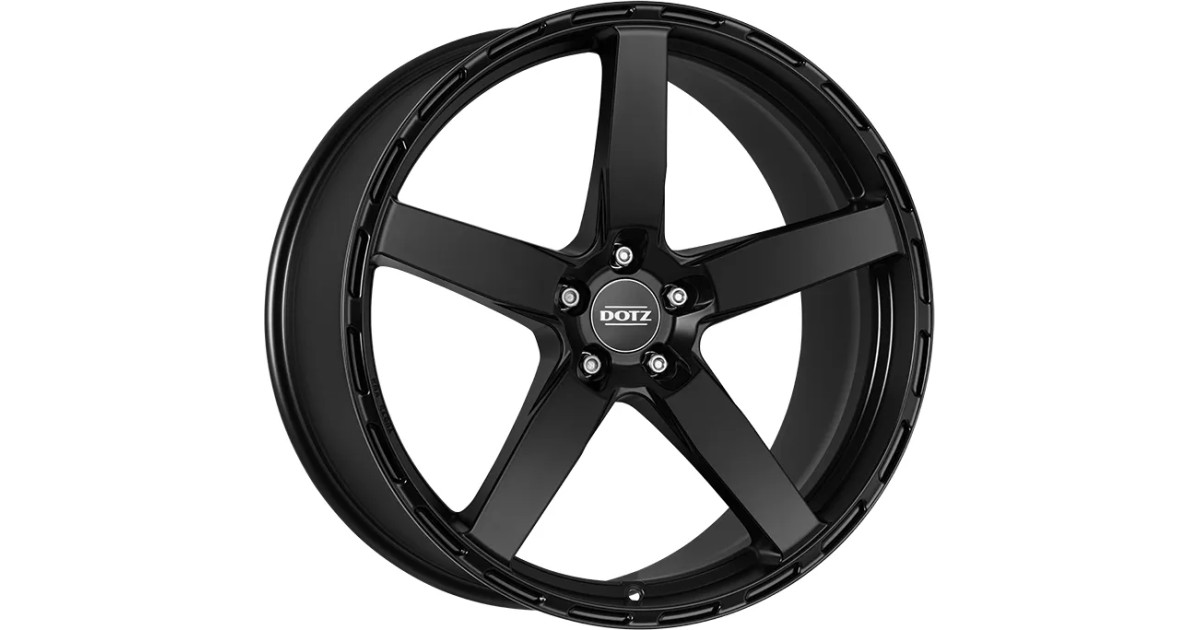 Jante ALU, Dotz Marina Bay Black matt 9X21 5/ 112 ET28, Alésage 70.1