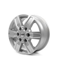Jante ALU, Autec  Quantro 6 Argent brillant 7X17 6/ 139.7 ET57, Alésage 92.4