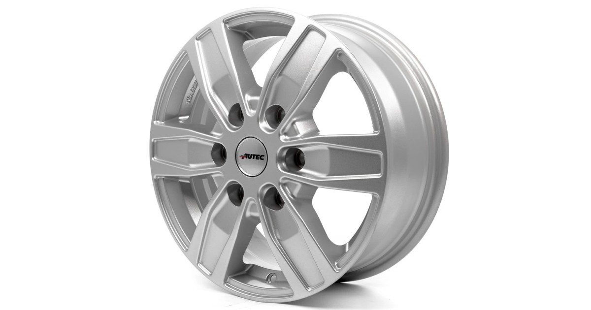 Jante ALU, Autec  Quantro 6 Argent brillant 7X17 6/ 139.7 ET57, Alésage 92.4