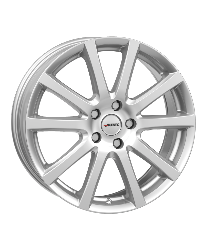 Jante ALU, Autec Skandic Argent brillant 7X17 5/ 100 ET46, Alésage 60.1