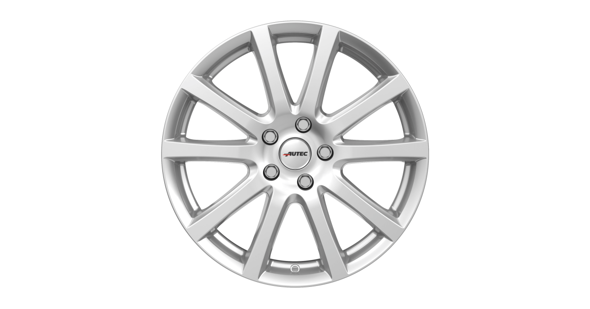 Jante ALU, Autec  Skandic Argent brillant 7.5X18 5/ 114.3 ET48, Alésage 70.1