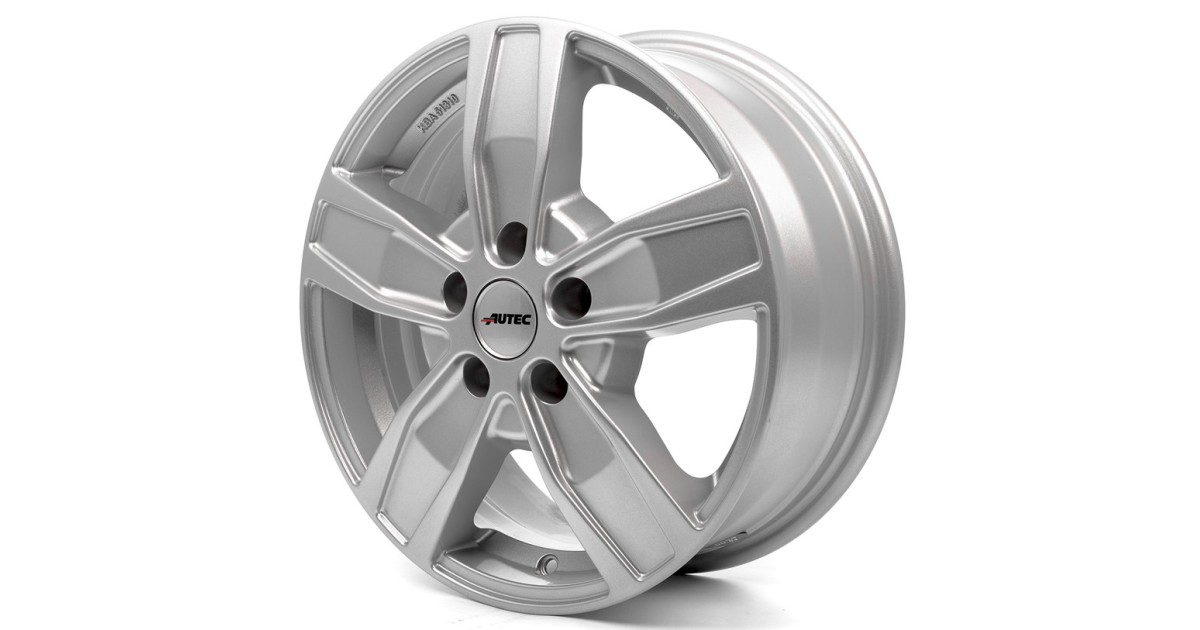 Jante ALU, Autec  Quantro 5 Argent brillant 7.5X18 5/ 118 ET45, Alésage 71.1