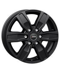 Jante ALU, Autec Quantro 6 Noir mat  6.5X16 6/ 130 ET62, Alésage 84.1