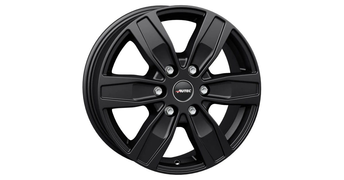 Jante ALU, Autec  Quantro 6 Noir mat 6.5X16 6/ 139.7 ET56, Alésage 92.4