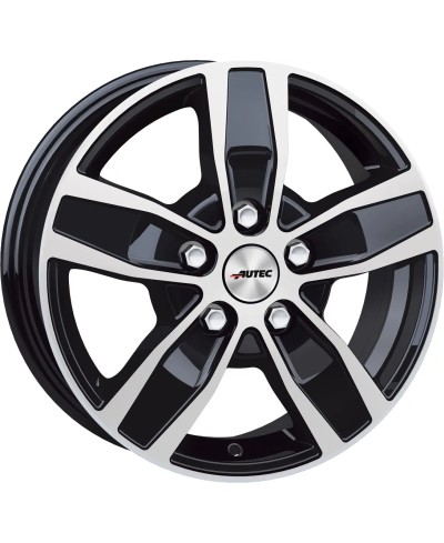 Jante ALU, Autec Quantro 5 Noir , Face polie 6.5X16 5/ 160 ET60, Alésage 65.1