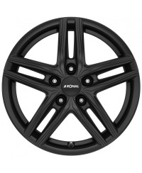 Jante ALU, Ronal R65 JET BLACK-MATT, 6.5X17 5/100 ET37, Alésage 68