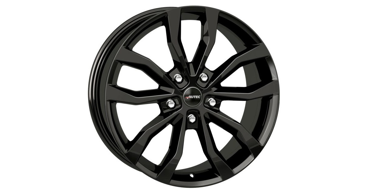 Jante ALU, Autec UTECA BLACK  7.50X17 5/ 120 ET47, Alésage 65.1