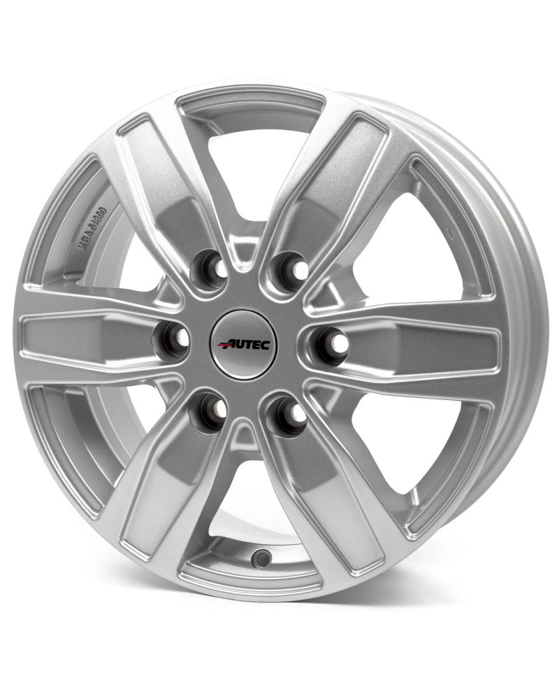 Jante ALU, Autec  Quantro 6 Argent brillant 7X17 6/ 130 ET57, Alésage 84.1