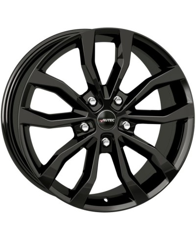 Jante ALU, Autec UTECA Black  8X18 5/ 112 ET45, Alésage 70.1