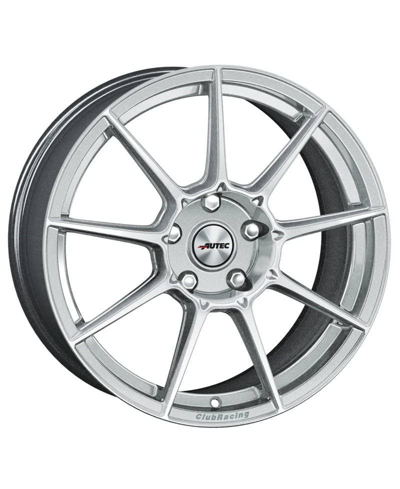 Jante ALU, Autec Club Racing hyper silver  7.5X17 5/ 108 ET40, Alésage 63.4