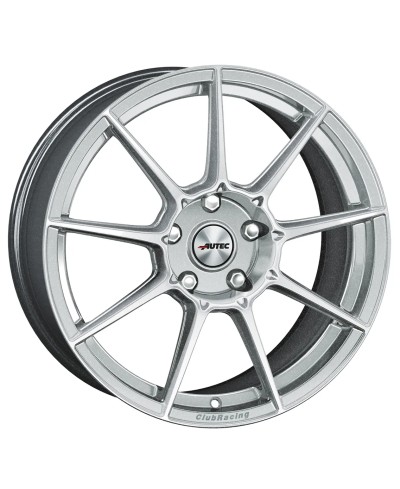 Jante ALU, Autec Club Racing Hyper silver  8.5X18 5/ 114.3 ET45, Alésage 70.1