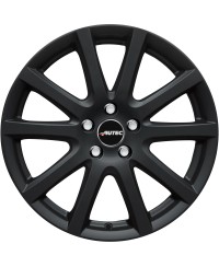 Jante ALU, Autec SKANDIC NOIR MAT 7X17 4/ 100 ET37, Alésage 60.1