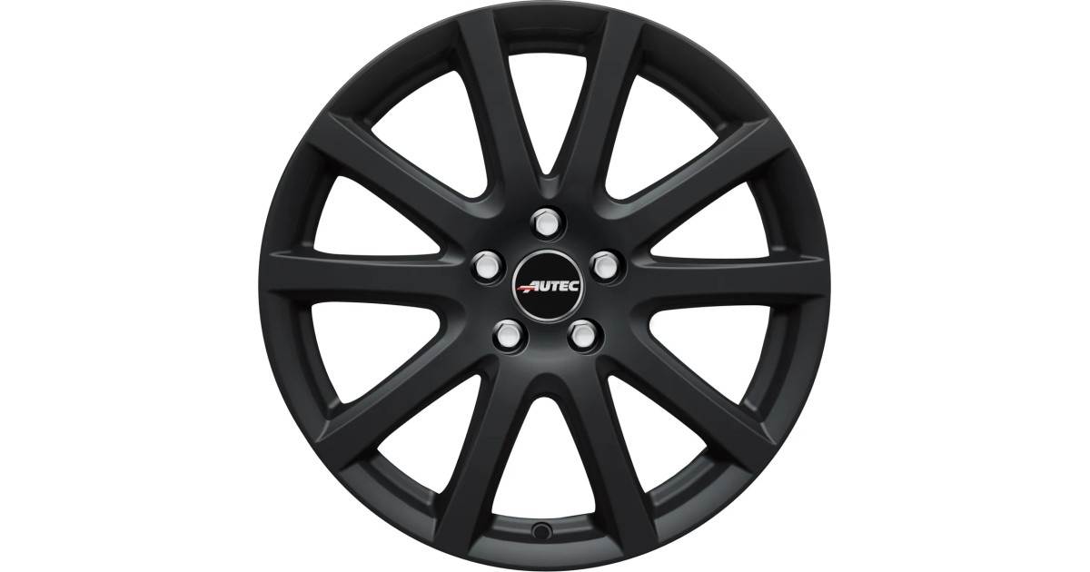Jante ALU, Autec SKANDIC NOIR MAT 7.50X18 5/114.3 ET38, Alésage 70.1