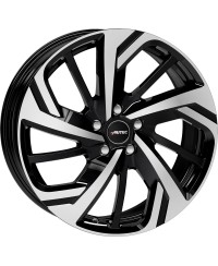 Jante ALU, Autec Rixon Noir , Face polie 7.5X18 5/ 112 ET50, Alésage 66.6