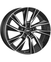 Jante Alu AEZ Havanna Noir , Face polie 9,x20 5x112 ET33 , Alésage 66.6