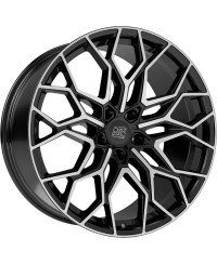 Jante Alu MSW 51 Gloss black full polished 8,5x21 5x112 ET30  , Alésage 73.1