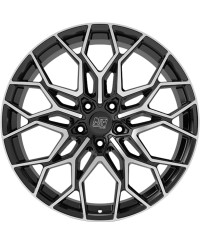 Jante Alu MSW 51 Gloss black full polished 8,5x21 5x112 ET30  , Alésage 73.1