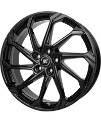 Jante Alu RC Design RC36 Noir brillant laqué 7,5x19 5x108 ET43,5  , Alésage 63.4