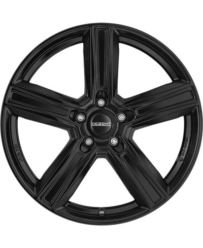 Jante Alu Dezent KG black 8x18 5x112 ET30, Alésage 66.6