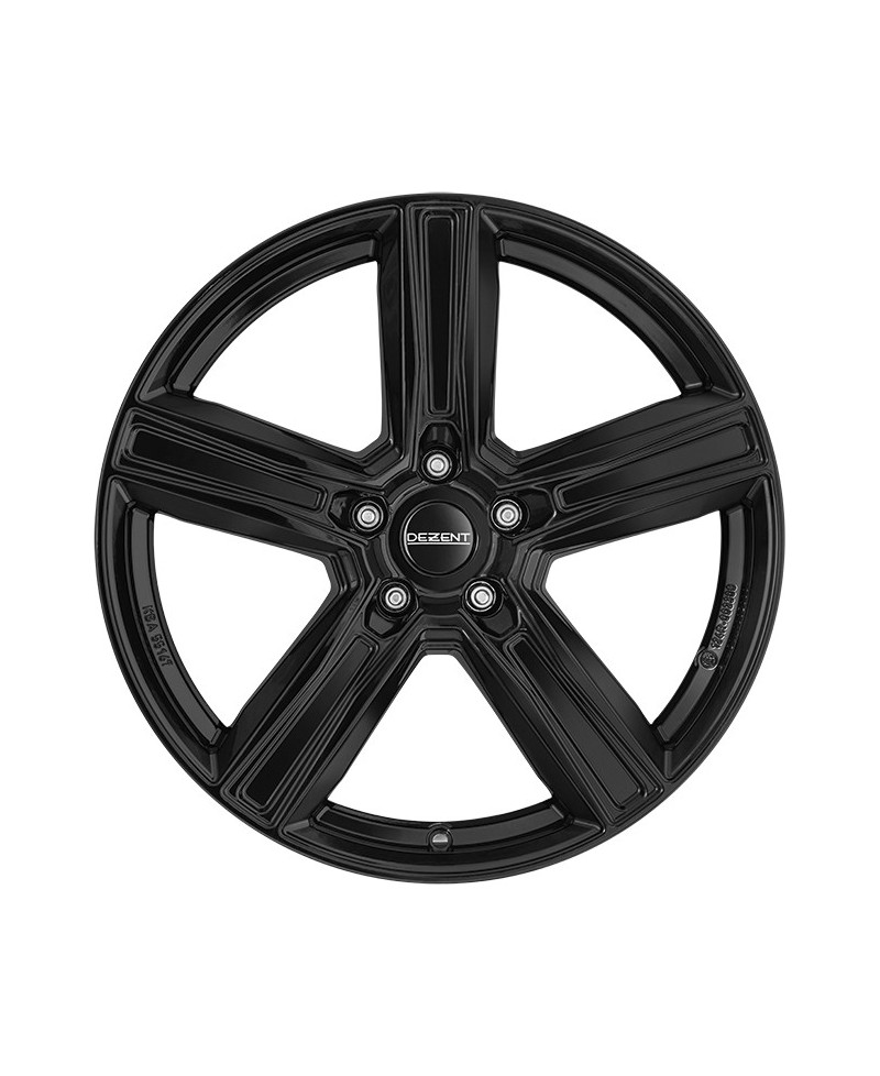 Jante Alu Dezent KG black 8x18 5x112 ET30, Alésage 66.6