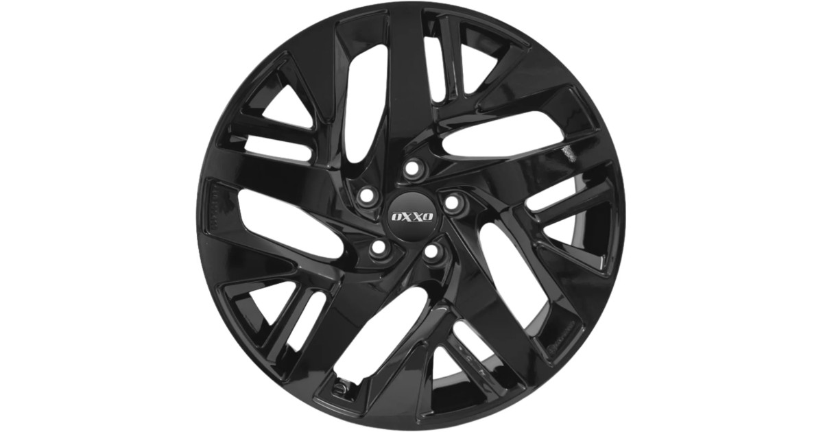 Jante Alu OXXO Pulse Pro Black (OX27) 7x19 5x108 ET41 , Alésage 65.1