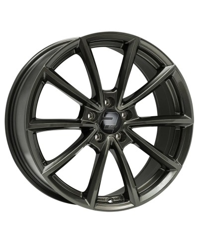 Jante ALU, Wheelworld - 2DRV WH28/ DGM+ Dark Gunmetal lackiert 7.5X17 5/ 112 ET45, Alésage 66.6