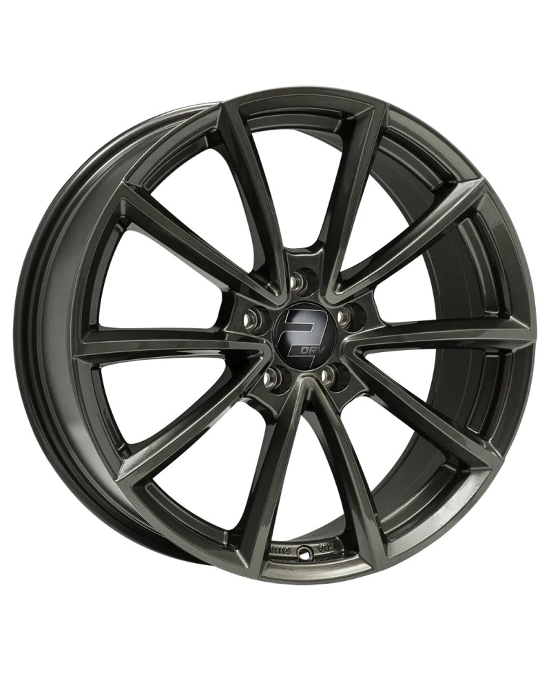 Jante ALU, Wheelworld - 2DRV WH28/ DGM+ Dark Gunmetal lackiert 7.5X17 5/ 112 ET45, Alésage 66.6