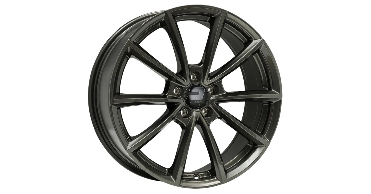 Jante ALU, Wheelworld - 2DRV WH28/ DGM+ Dark Gunmetal lackiert 7.5X17 5/ 112 ET45, Alésage 66.6