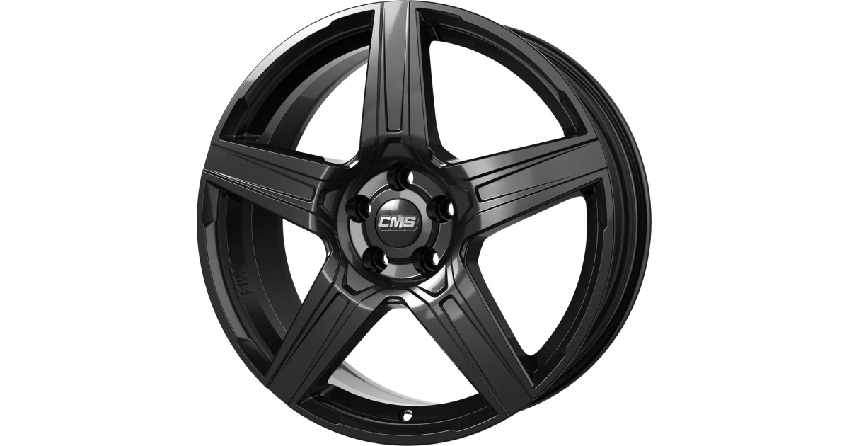Jante ALU, CMS C34 Noir Brillant, 7.5X19 5/ 108 ET42, Alésage 65.1