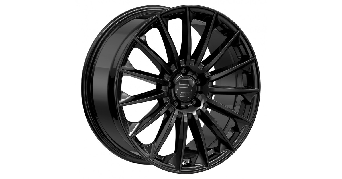 Jante ALU, Wheelworld - 2DRV WH39/ SW+ Noir brillant laqué 10X22 5/ 112 ET20, Alésage 66.6