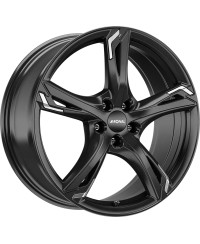 Jante ALU, Ronal R62 Chrome jetblack 7.5X18 5/ 114.3 ET40, Alésage 82