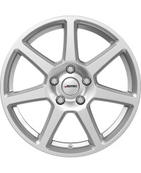 Jante Alu Autec Tallin Argent brillant laqué 6,5x17 5x114.3 ET32   , Alésage 66.1