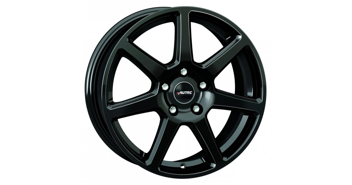 Jante Alu Autec Tallin Black 6,5x17 5x114.3 ET32 , Alésage 66.1
