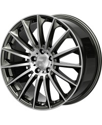 Jante ALU, Wheelworld - 2DRV WH39/ DGMP+ Dark gunmetal lackiert (Face polie) 10X22 5/ 114.3 ET40, Alésage 72.6