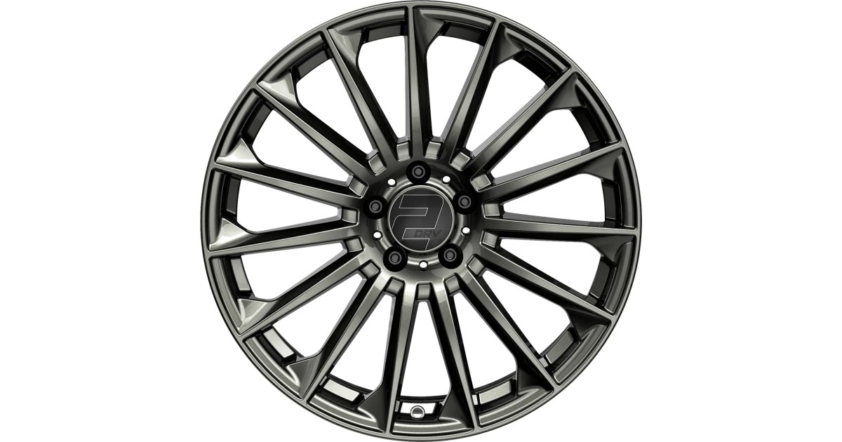 Jante ALU, Wheelworld - 2DRV WH39/ DGM+ Dark gunmetal lackiert 9.5X22 5/ 114.3 ET35, Alésage 72.6