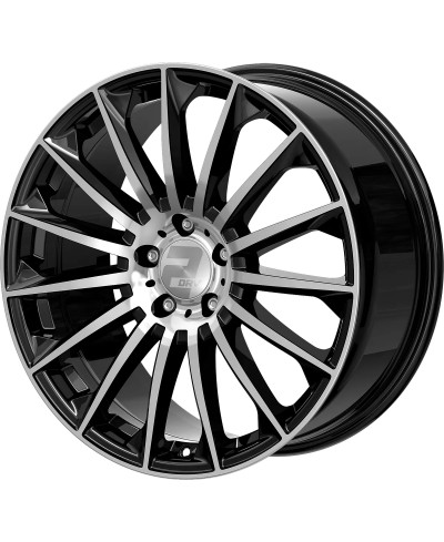 Jante ALU, Wheelworld - 2DRV WH39/ SP+ Noir , Face polie 9.5X22 5/ 112 ET42, Alésage 66.6
