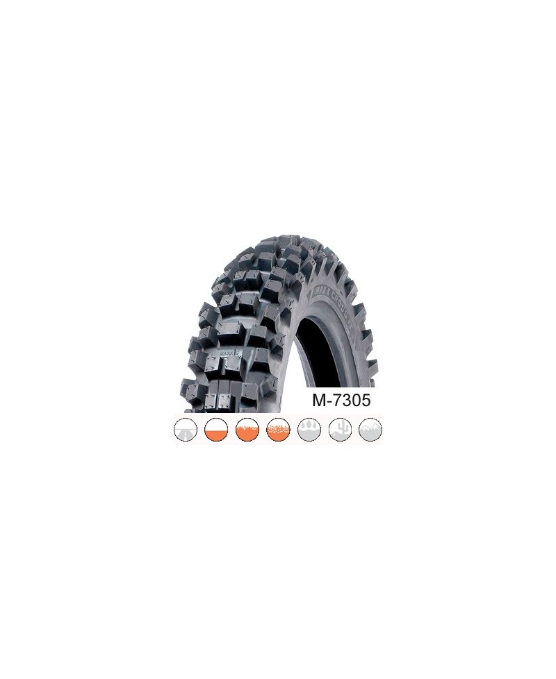 Pneu moto,  Maxxis M-7305 Maxxcross PRO Inter. Track Rear  90/ 100-14  49M TT
