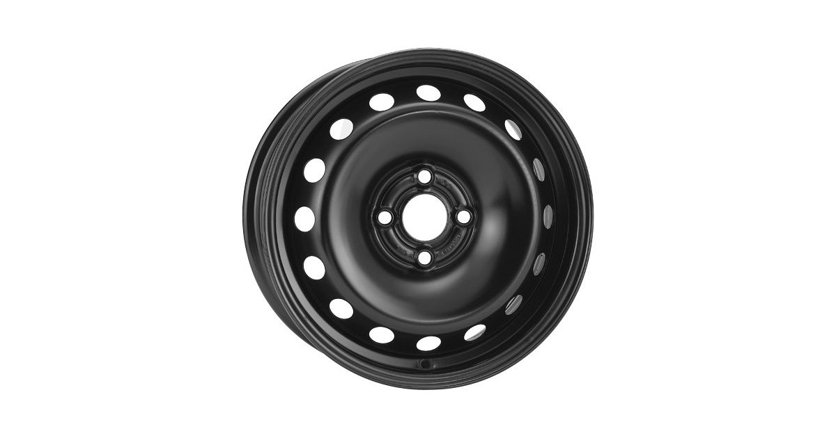 Jante Tole/Acier MWD , No 7915 , 6x15 , 4/ 100 ET43 ,Alésage 56.6 (FIAT Grande Punto/Punto EVO)