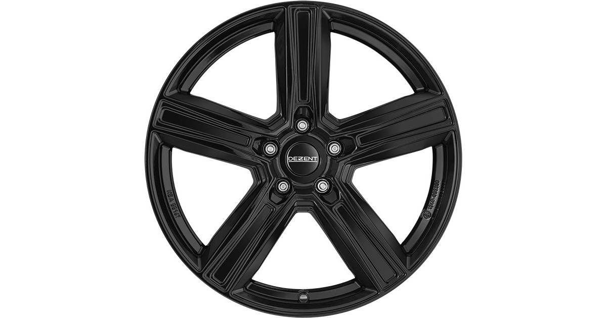 Jante Alu  Dezent KG Black 6,5x18 5x112 ET41 , Alésage 66.6