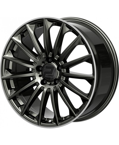 Jante ALU, Wheelworld - 2DRV WH39 Dark gunmetal laqué / Bord poli 9.5X22 5/ 114.3 ET35, Alésage 72.6