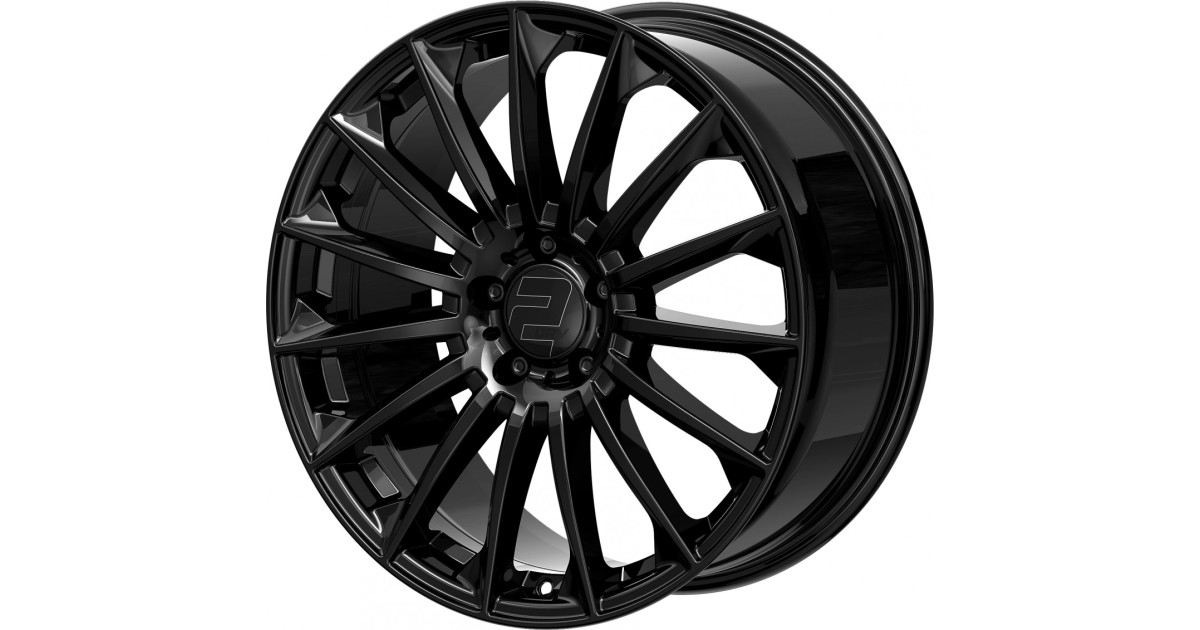 Jante ALU, Wheelworld - 2DRV WH39/ SW+ Noir brillant laqué 10X22 5/ 112 ET40, Alésage 66.6