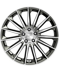 Jante ALU, Wheelworld - 2DRV WH39 Dark gunmetal / Face polie 9.50X22 5/ 114.3 ET35, Alésage 72.6