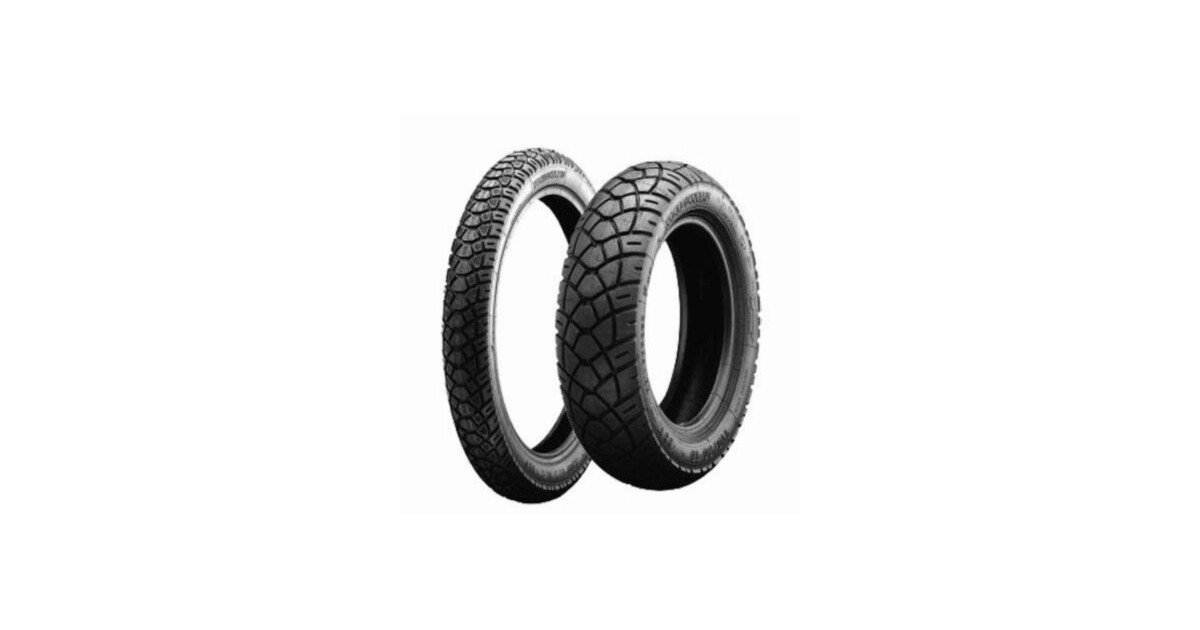 Pneu scooter,  Heidenau K 58  front/ rear 100/ 80-10 58M TL , RF